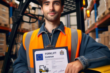 Forklift Licenses in the UK